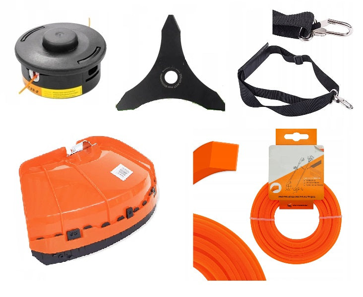 COMBUSTION SCYTHE 5.2KM ELEKTROMET BC520 TRIMMER MOWER BRUSH CUTTER Kind scythe