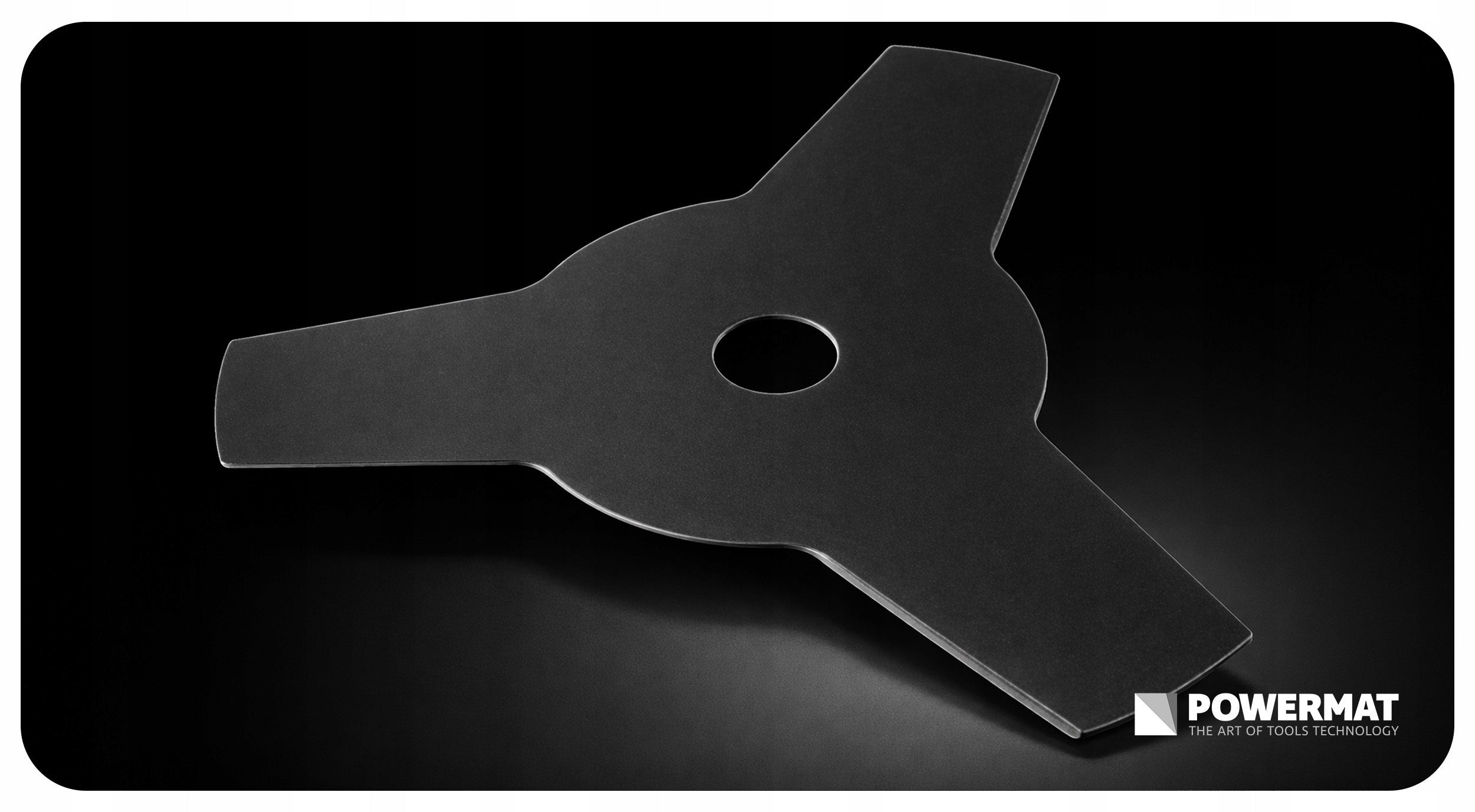 COMBUSTION SCYTHE BLADE 3 TEETH 240mm HOLE 25mm FOR WEED GRASS Type scythe blade