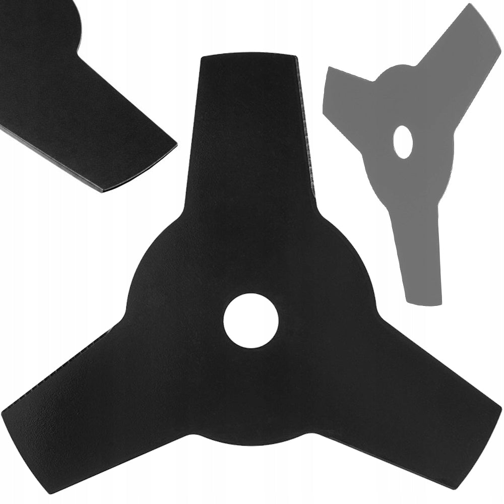 COMBUSTION SCYTHE BLADE 3 TEETH 240mm HOLE 25mm FOR WEED GRASS
