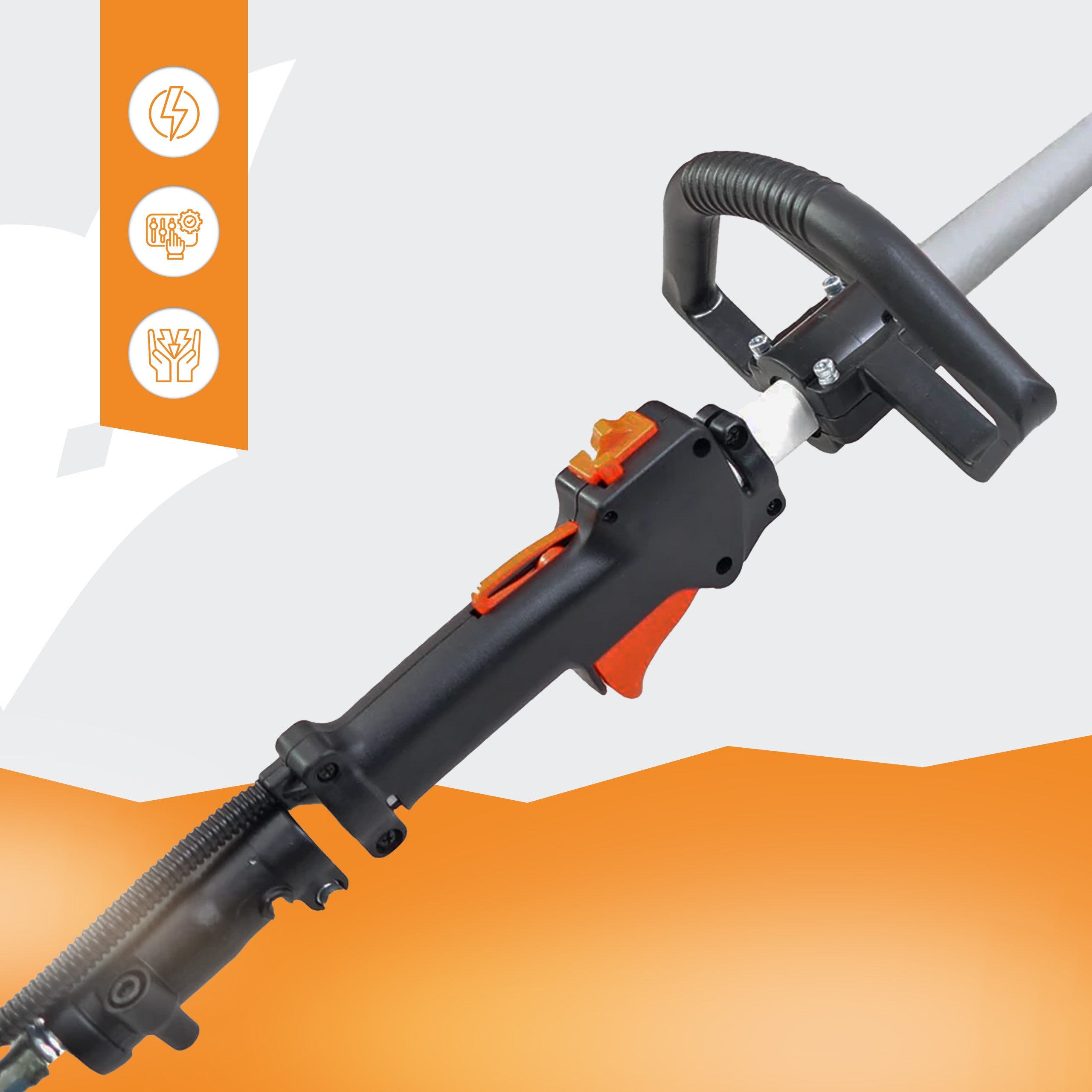 COMBUSTION SCYTHE FUXTEC 3KM TRIMMER MOWER STRONG FOR GRASS Model MS152T