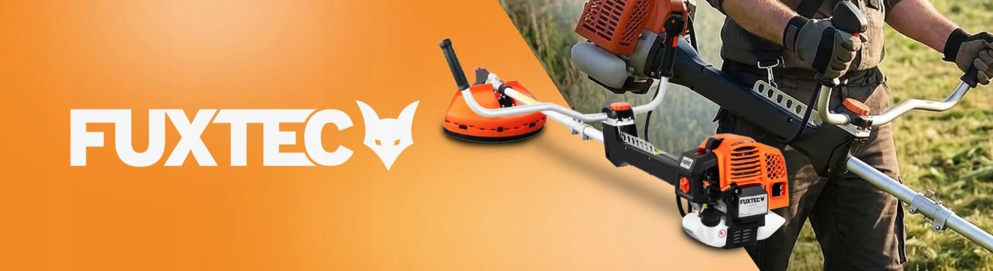 COMBUSTION SCYTHE FUXTEC 62CM³ 3,5KM TRIMMER MOWER POWERFUL + Product weight with unit packaging 13 kg