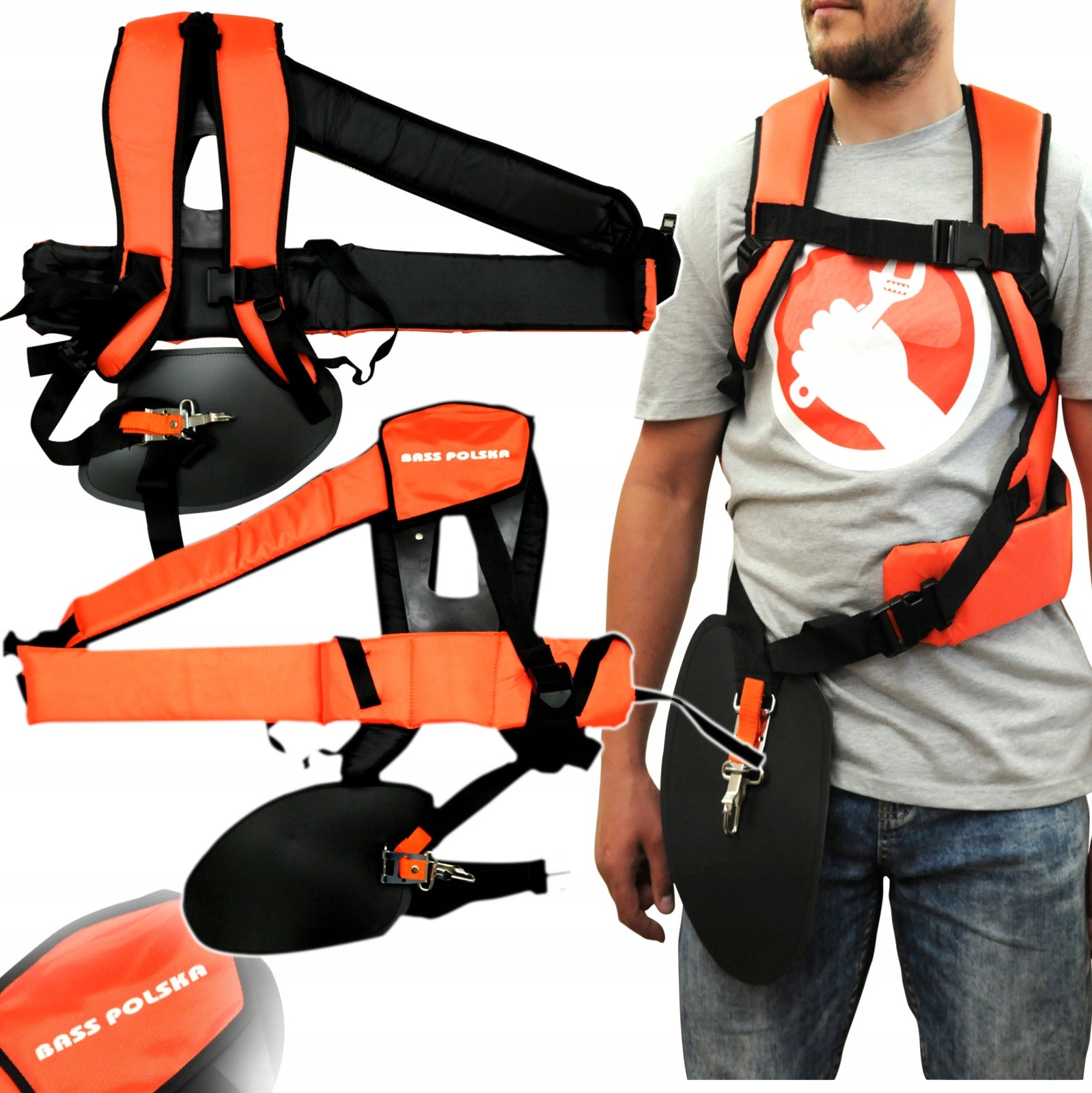 COMBUSTION SCYTHE HARNESS Comfortable Soft Scythe Harness
