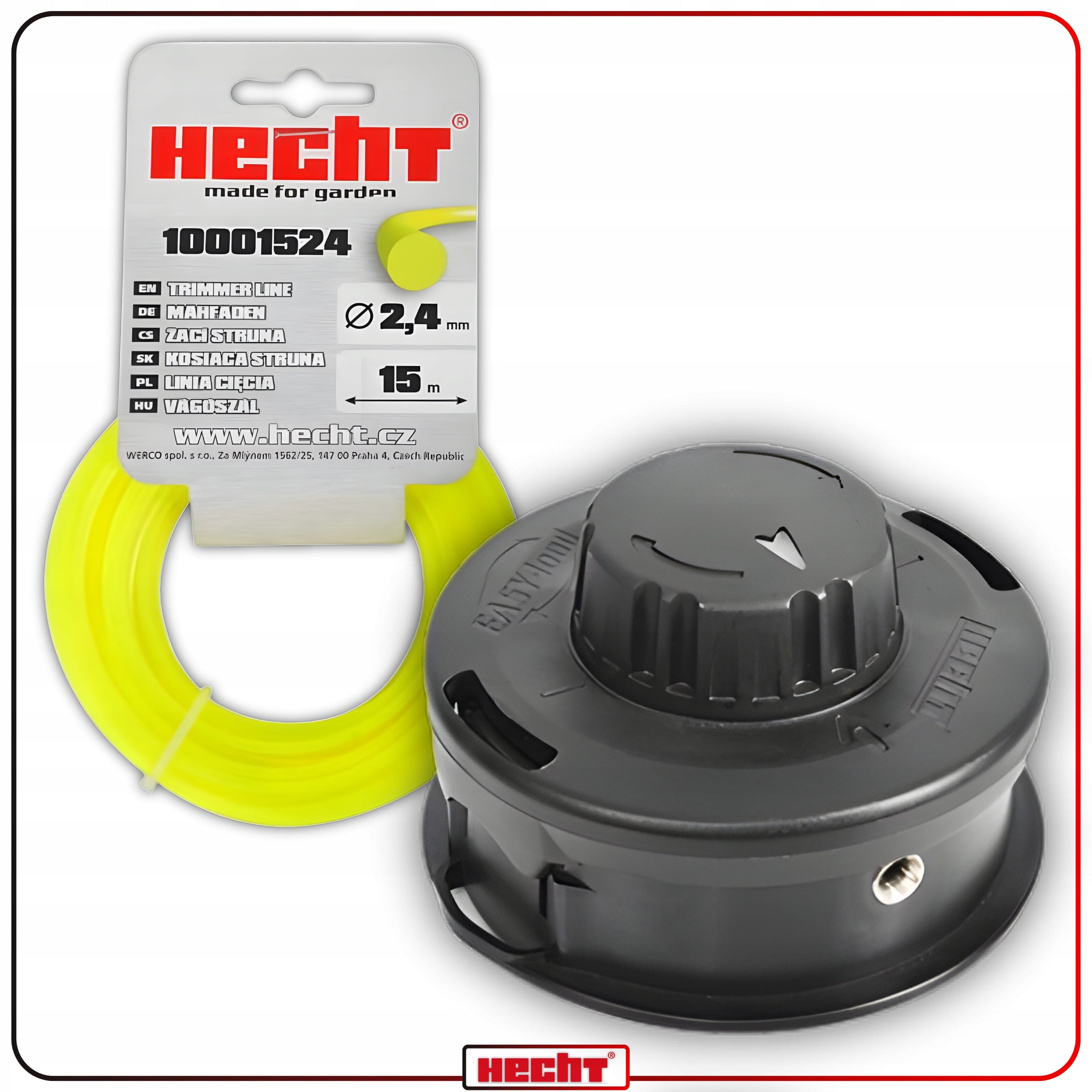 COMBUSTION SCYTHE HECHT 152BTS 52 cm³ 2 KM HARNESS HEAD x2 DISC OIL LINE Model HECHT152BTS
