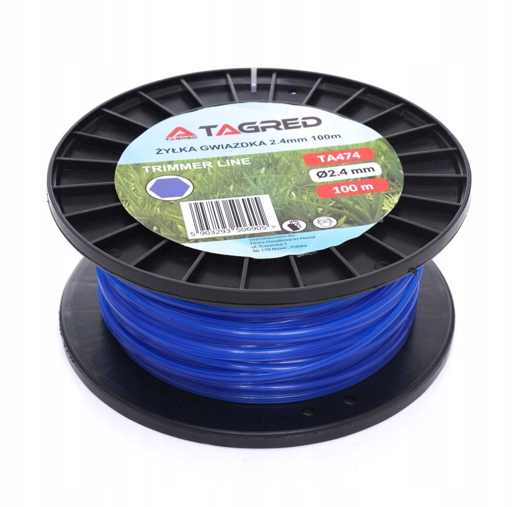 COMBUSTION SCYTHE LINE STAR 2,4mm 100m DURABLE