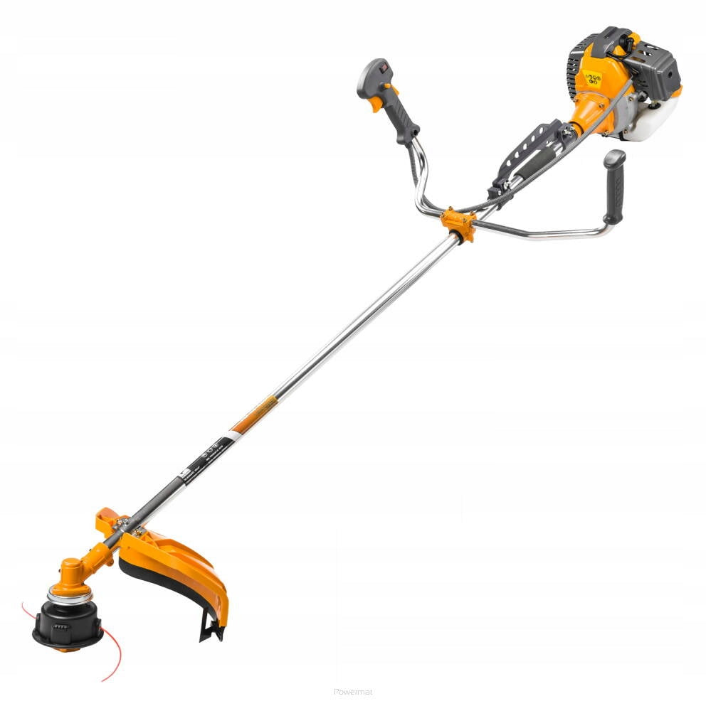 COMBUSTION SCYTHE MOWER TRIMMER 3XOL DISC BRACES MASK 6KM Brand Powermat