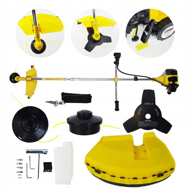 COMBUSTION SCYTHE STRONG TRIMMER GARDETECH 7KM eps SET
