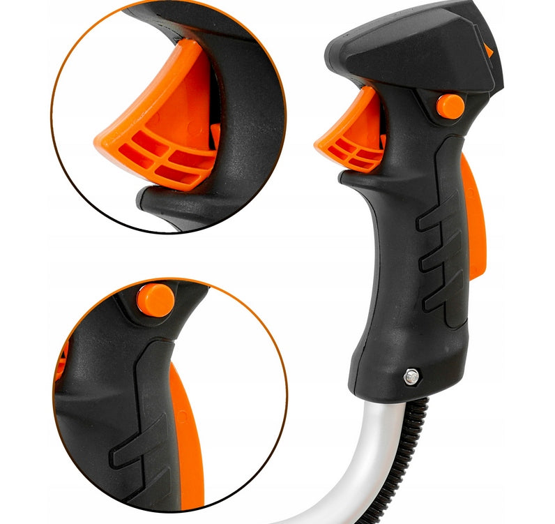 COMBUSTION SCYTHE TRIMMER MOWER BRUSH CUTTER WITH SHOCK ABSORPTION OIL SET XXL Power supply combustion