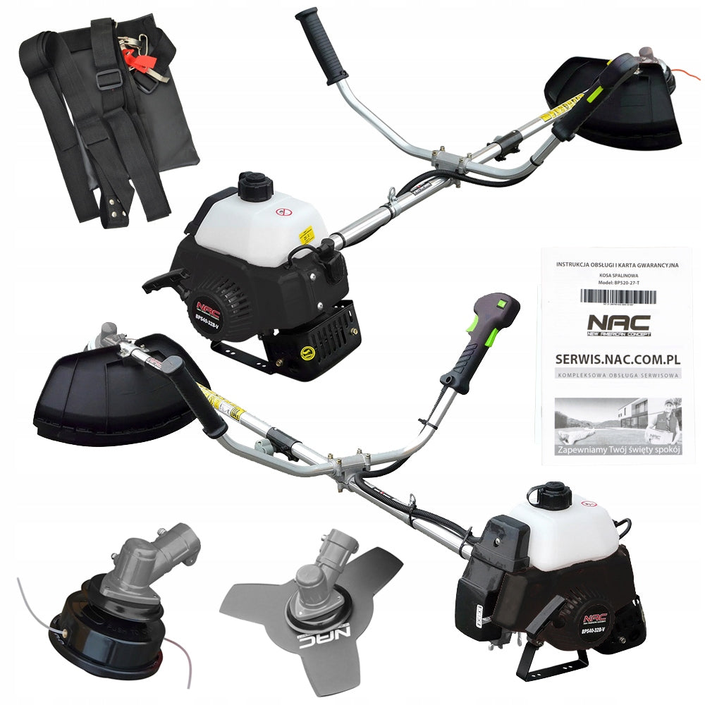 COMBUSTION SCYTHE TRIMMER NAC POWER 3.3 KM INCLUDED SHIELD + LINE 42 CM