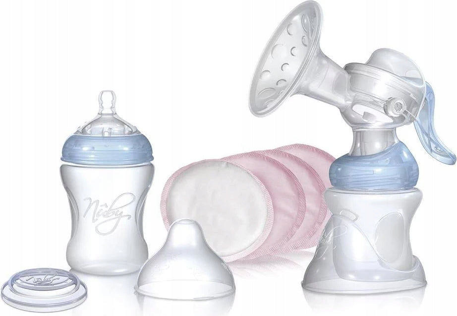 COMFORT HAND BREAST PUMP - SET NUBY