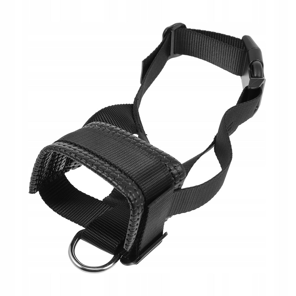 COMFORTABLE ADJUSTABLE DOG MUZZLE NYLON MOUTH COVER PREVENTS CHEWING Manufacturer code 21642991
