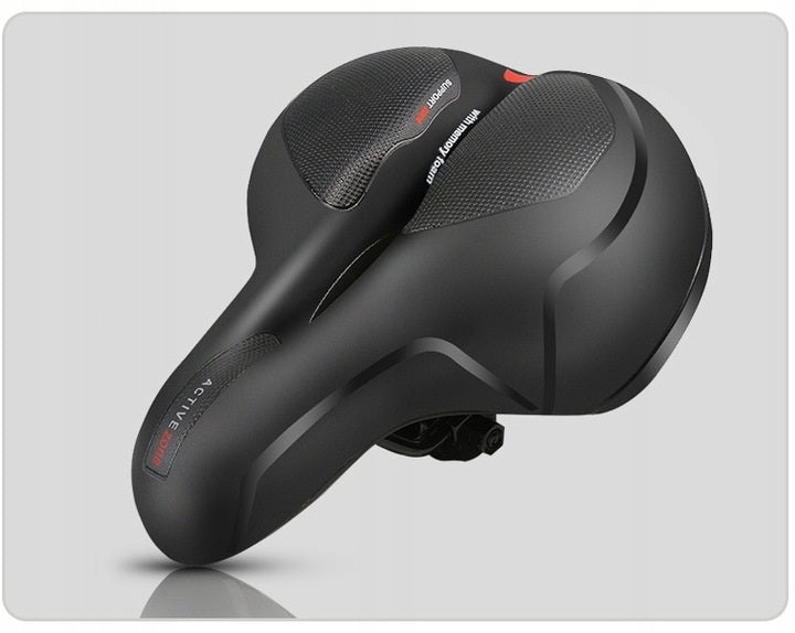 COMFORTABLE BICYCLE SADDLE SOFT LARGE WIDE URBAN BICYCLE SADDLE Width 200 mm