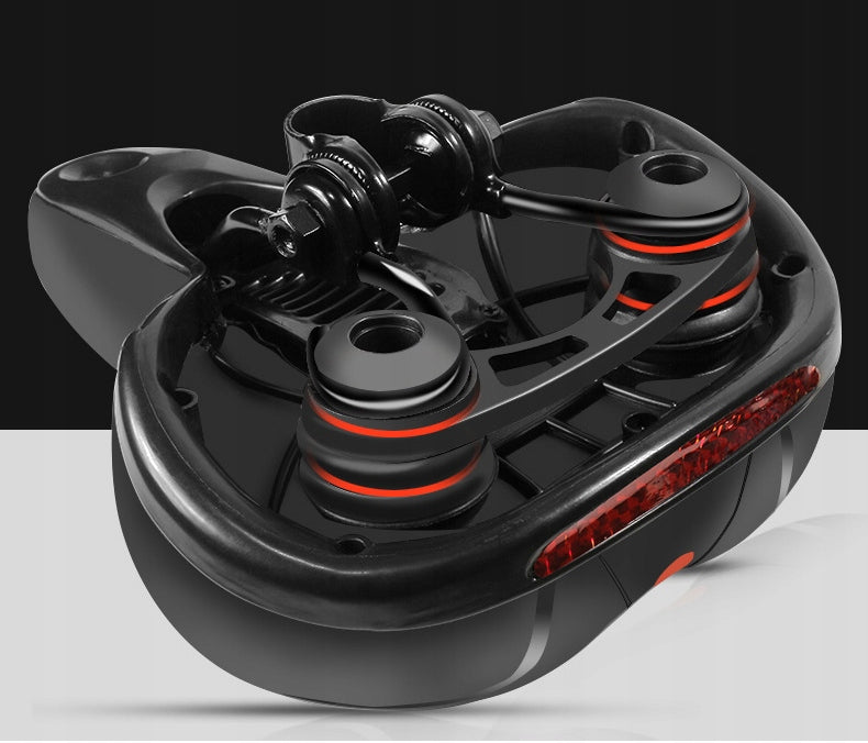 COMFORTABLE BICYCLE SADDLE SPORTS FOAM SOFT HIGH ELASTIC BIKE Color black