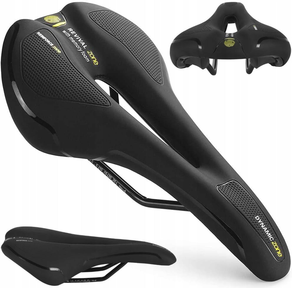 COMFORTABLE GEL BICYCLE SADDLE WITH FOAM EAN (GTIN) 5903686071553