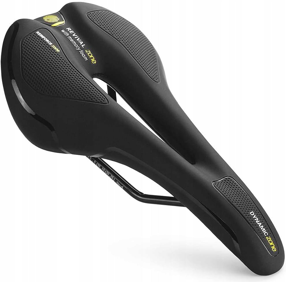 COMFORTABLE GEL BICYCLE SADDLE WITH FOAM