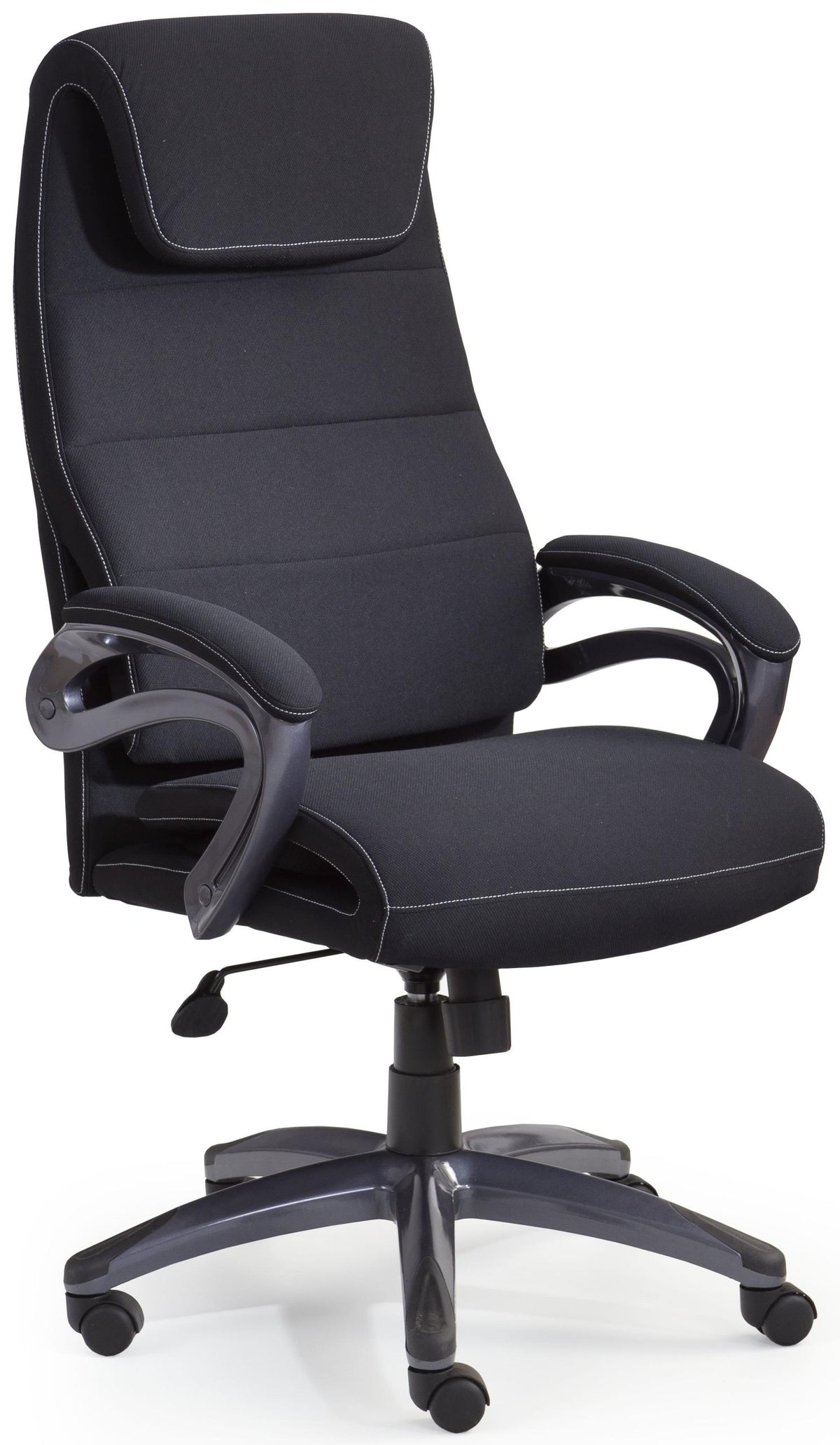 COMFORTABLE OFFICE SWIVEL CHAIR SIDNEY BLACK HALMA