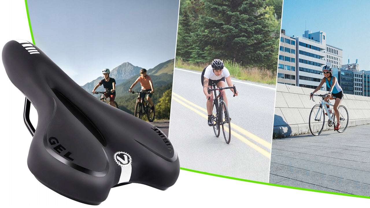 COMFORTABLE SPORTS GEL BICYCLE SADDLE FOR BIKE ON BIKE Brand Vibike