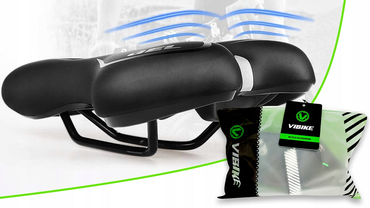 COMFORTABLE SPORTS GEL BICYCLE SADDLE FOR BIKE ON BIKE Model VBK007