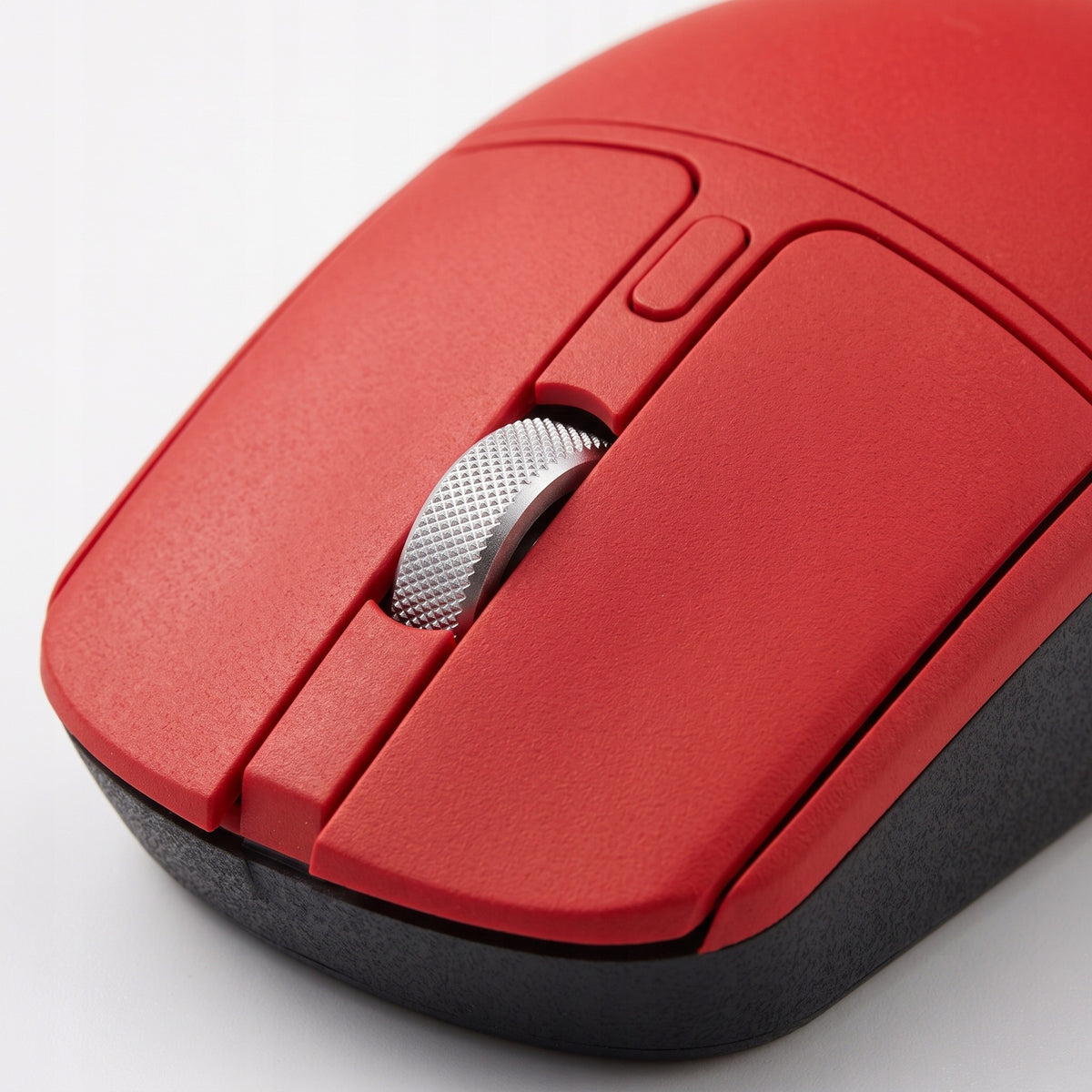 COMFORTABLE WIRELESS MATTE COMPUTER MOUSE IN RED Manufacturer Lemon Mobile