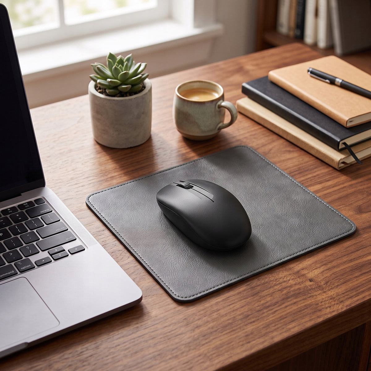 COMFORTABLE WIRELESS MOUSE SLEEK BLACK IDEAL FOR DESK AND TRAVEL Manufacturer Lemon Mobile