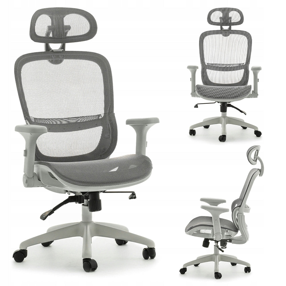 COMFORTABLE WORK CHAIR IKER GREY MESH STRONG BASE FUNCTIONS HEALTH AND SAFETY REQUIREMENTS