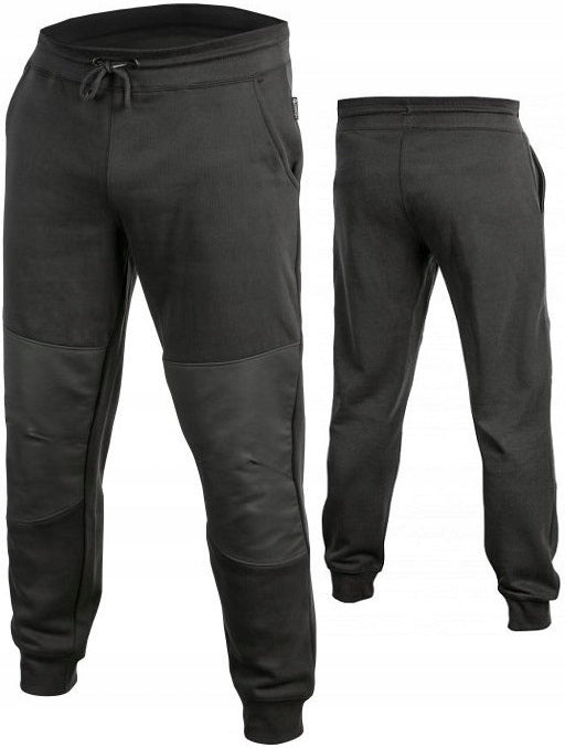 COMFORTABLE Work Pants Men's Black Tracksuits REINFORCED Högert MURG