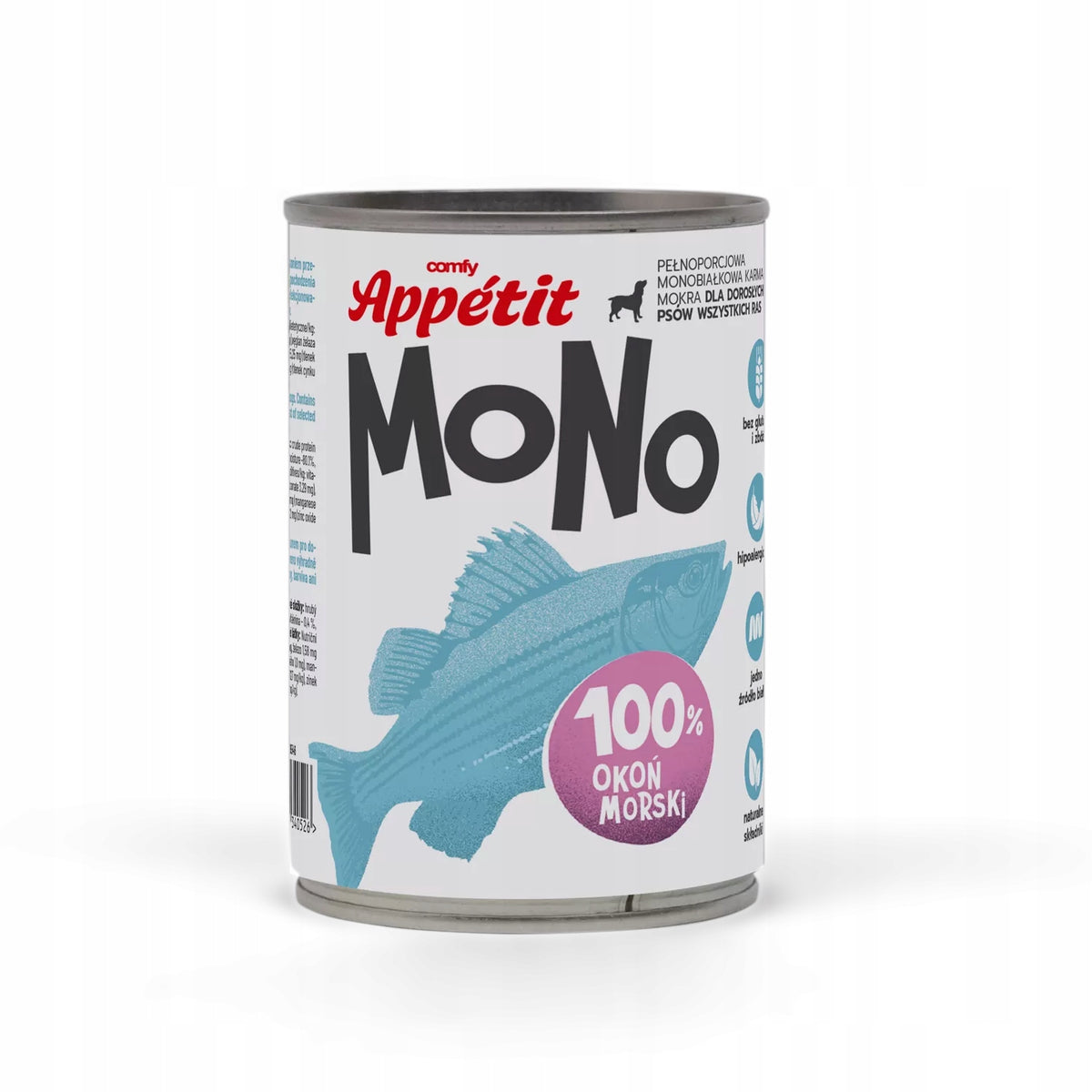 COMFY APPETIT - Sea Perch 400g - WET MONOPROTEIN FOOD FOR DOGS