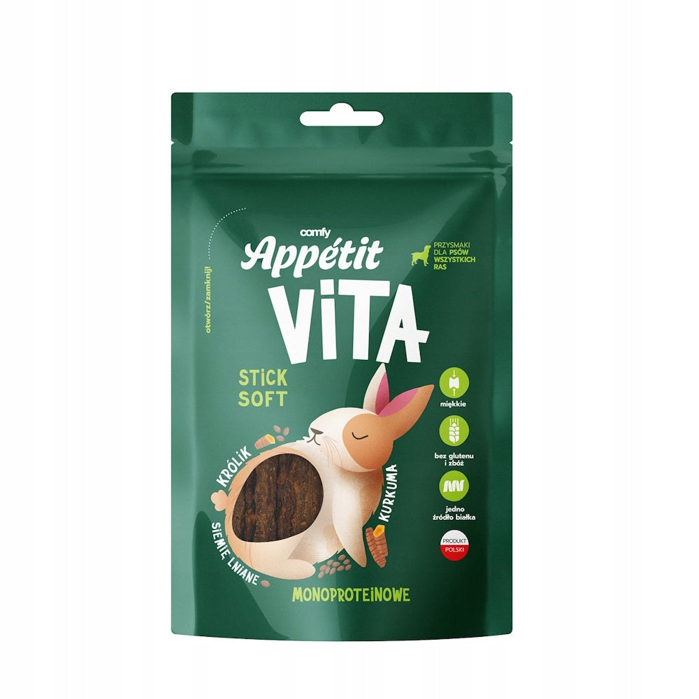 COMFY APPETIT VITA STICK RABBIT 80G (282542)