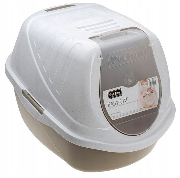 COMFY EASY CAT LITTER BOX CLOSED FOR CAT 54x40x40cm COLOR LATTE