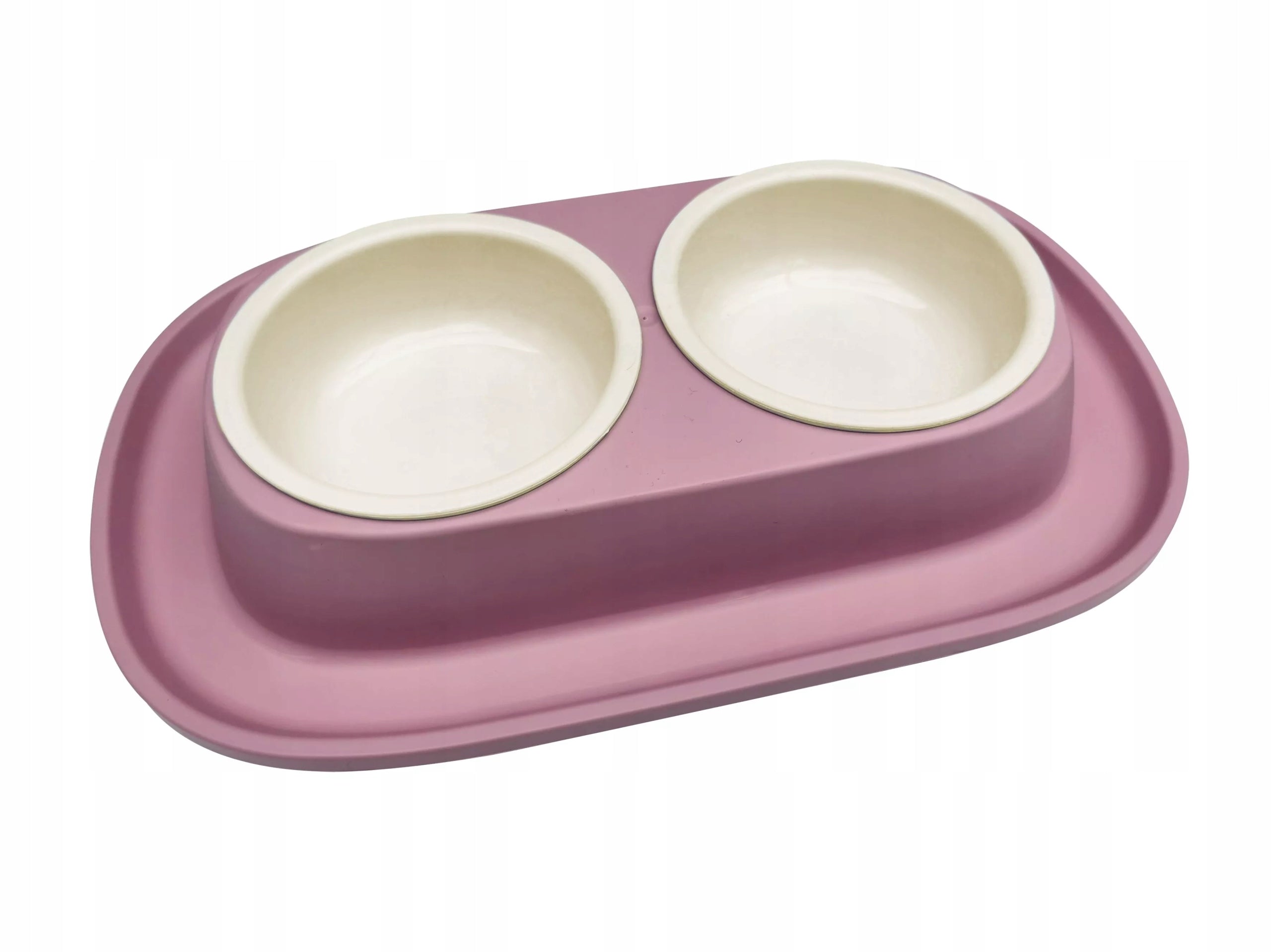 Bequeme Doppelschüssel Smart Clean 2x230 ml, rosa 