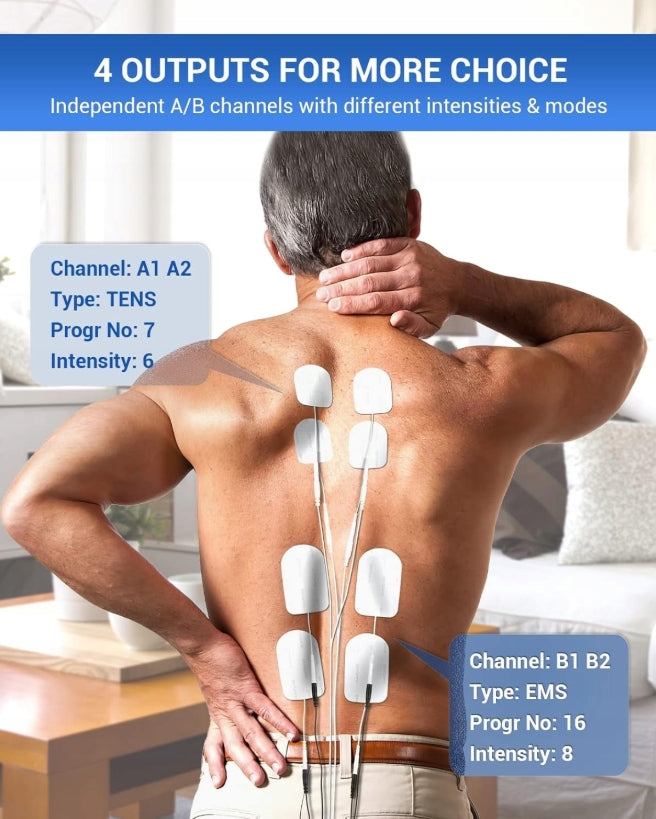 COMFYTEMP K6105 – Portable Transcutaneous Therapy Device TENS/EMS Model E106