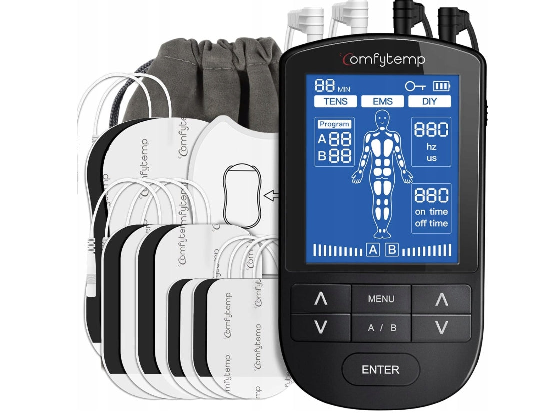 COMFYTEMP K6105 – Portable Transcutaneous Therapy Device TENS/EMS