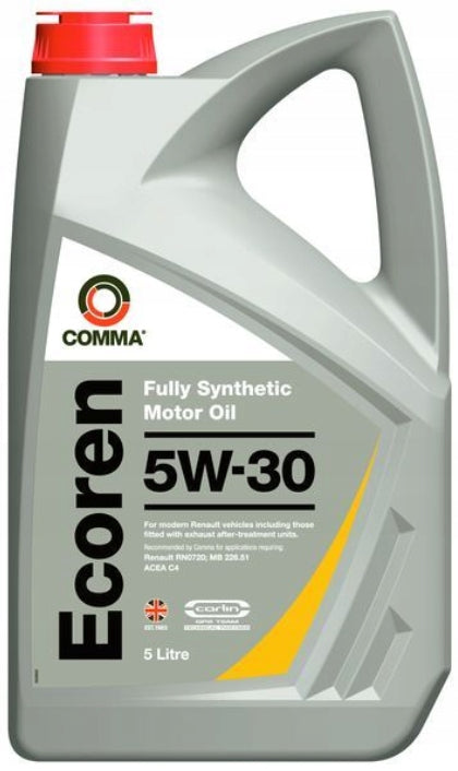 COMMA ECO-R 5W30 5L C3, RN-17 - 101020 Packaging volume 5 l
