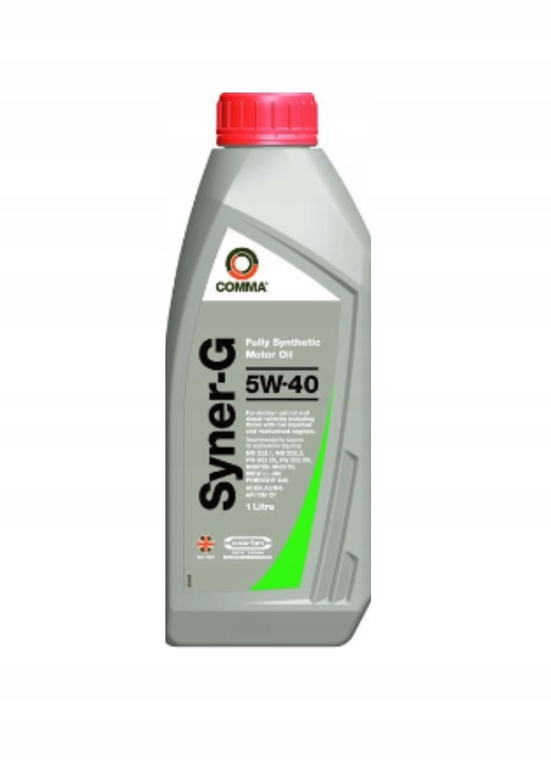 COMMA SYNER-G 5W-40 5L ENGINE OIL Manufacturer Comma
