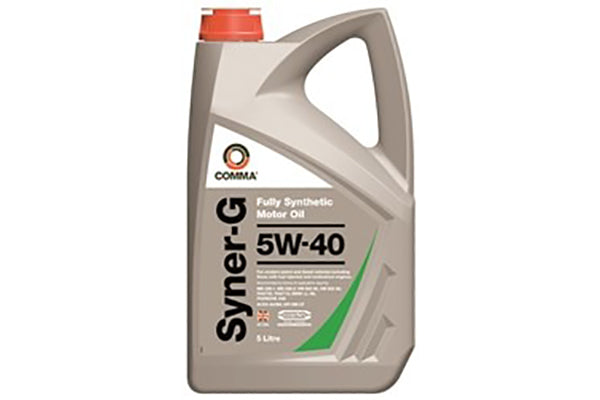 COMMA SYNER-G 5W-40 5L ENGINE OIL