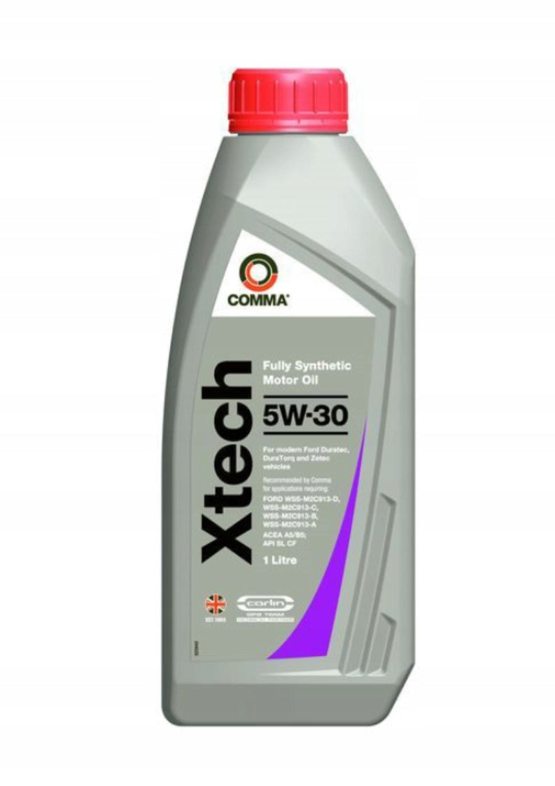 COMMA XTECH 5W-30 1L ENGINE OIL WSS-M2C913-C WSS-M2C913- Packaging volume 1 l