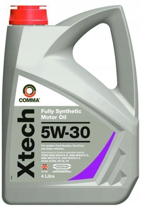 COMMA XTECH 5W-30 4L ENGINE OIL Packaging volume 4 l