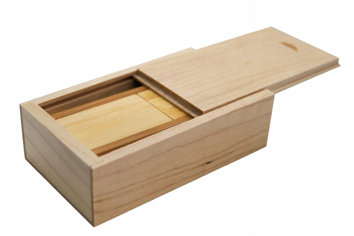 COMMUNION GIFT WEDDING BAPTISM Wooden pendrive 4 GB USB 2.0 + box Brand MemoRabbit