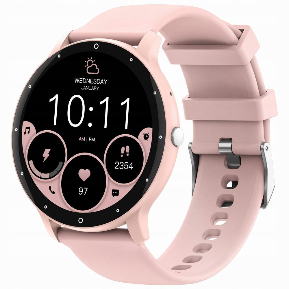 COMMUNION Girls Youth SMARTWATCH FB CONVERSATIONS +Strap Black Pink Packaging status original