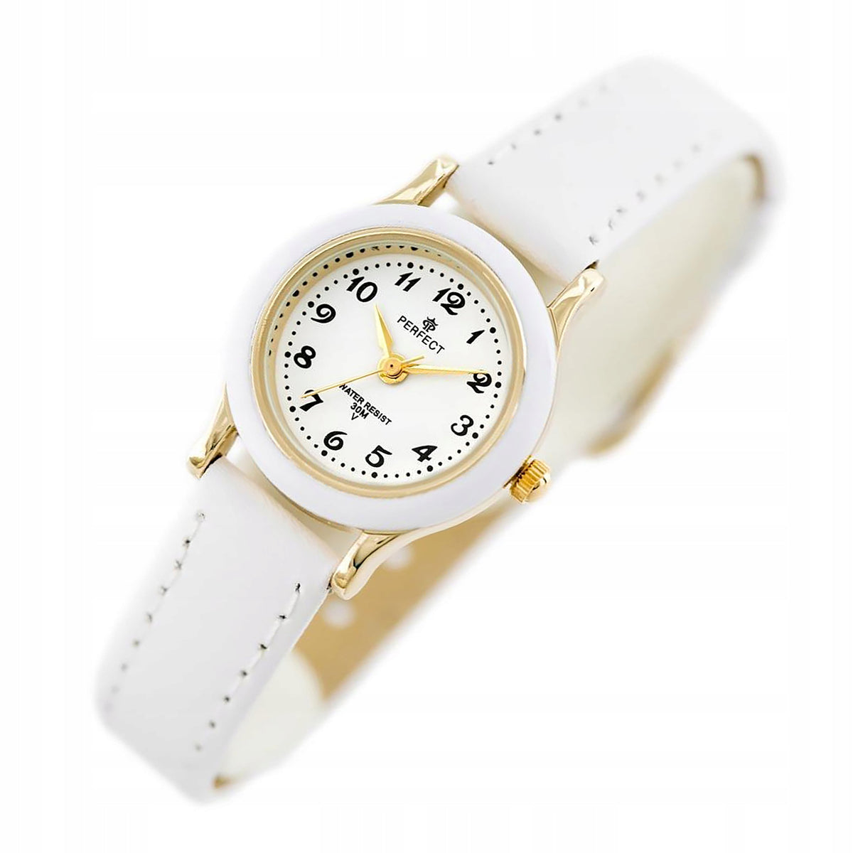 COMMUNION WATCH FOR GIRLS / SOUVENIR OF FIRST HOLY COMMUNION + FREEBIES Manufacturer code Złoty biały zegarek komunijny dla dziewczynki