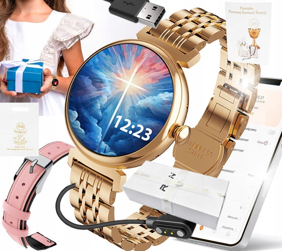 COMMUNION watch for small hand SMARTWATCH CONNECTIONS SMART WATCH + STRAP