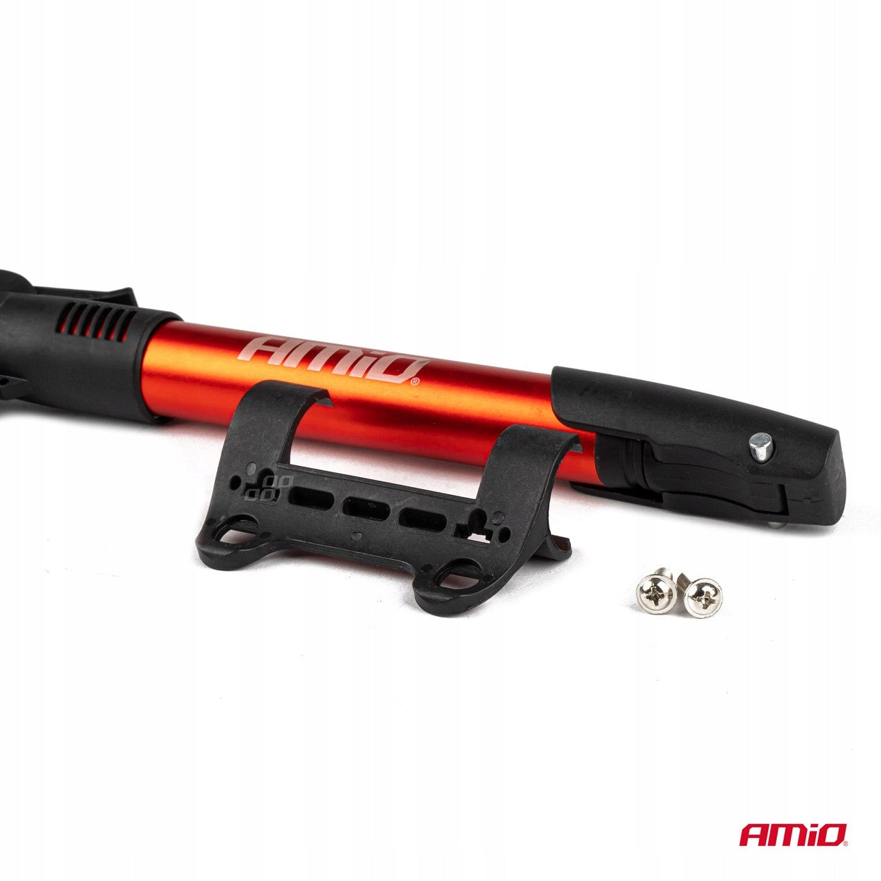 COMPACT BICYCLE HAND PUMP WITH PRESTA SCHRADER BICYCLE ATTACHMENT Brand Amio