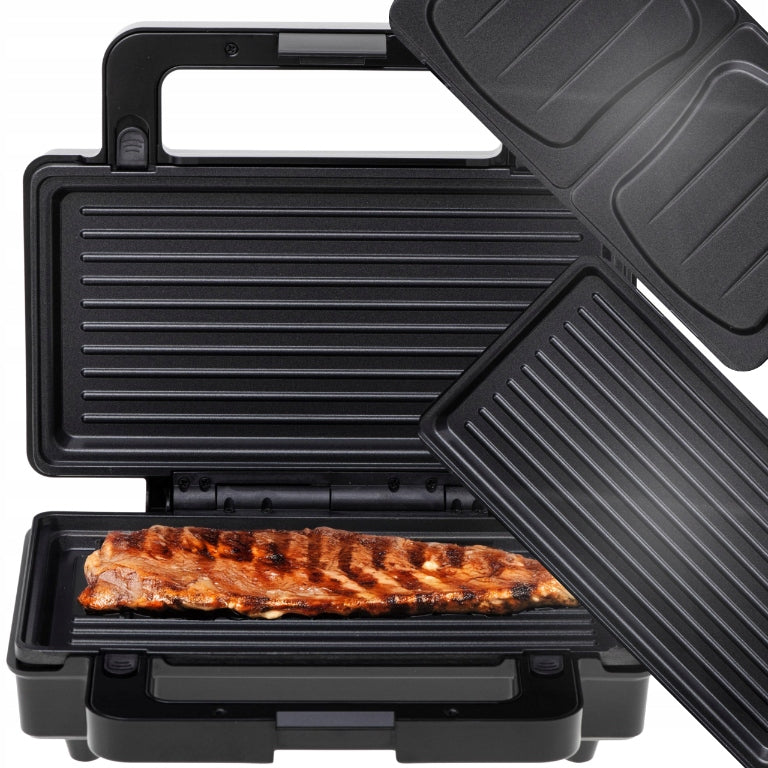 COMPACT ELECTRIC GRILL FOR SANDWICHES TOASTER FOR PANINI TOASTER 2IN1 1400W Power rating 1400 W