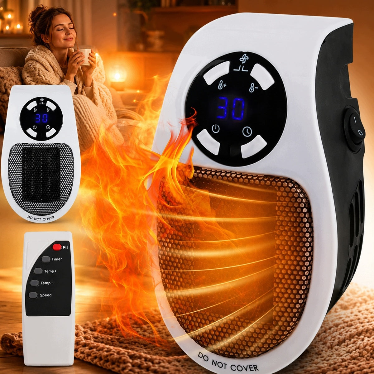 COMPACT ELECTRIC HEATER FOR CONTACT HEATER APRON HIGH POWER 500W Manufacturer code BD-165