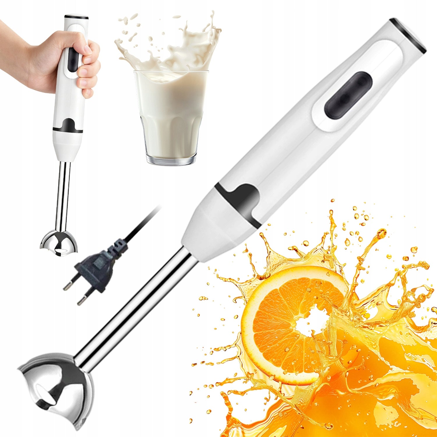 COMPACT IMMERSION BLENDER FOR HOME AND CATERING 400W
