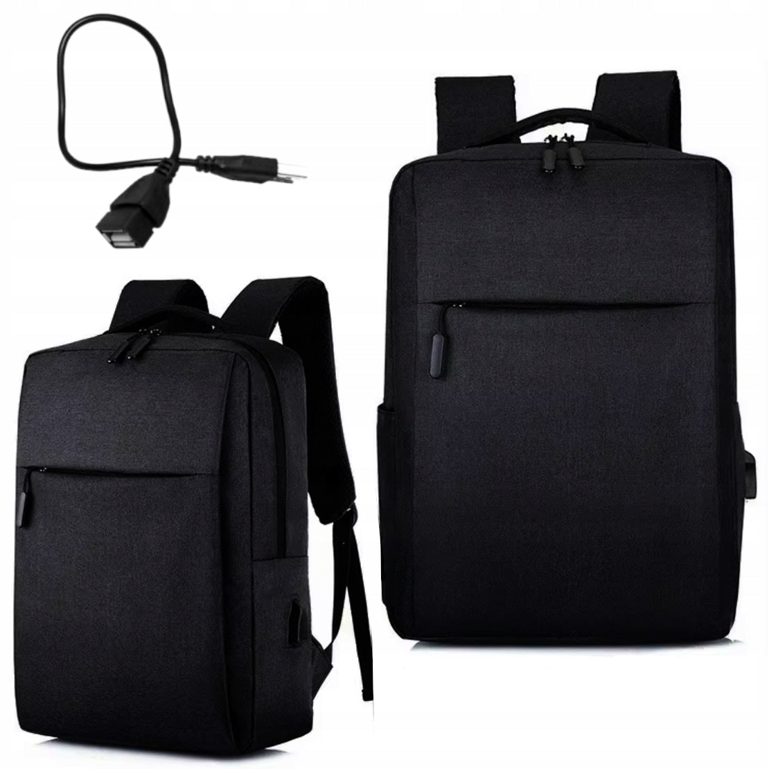 COMPACT LAPTOP COMPUTER BACKPACK FOR SCHOOL WORK OUTPUT USB CABLE
