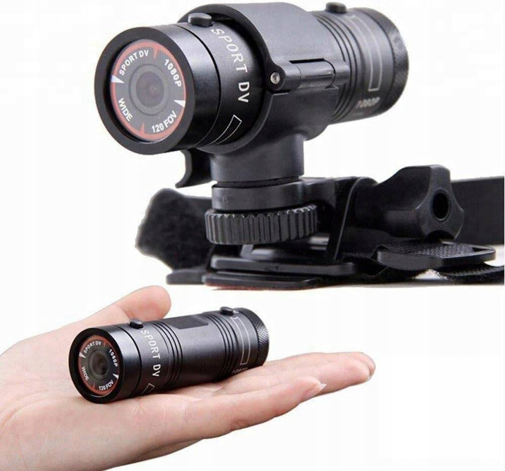COMPACT MOTORCYCLE CAMERA WATERPROOF SPORTS VIDEO CAMERA 1080P HD