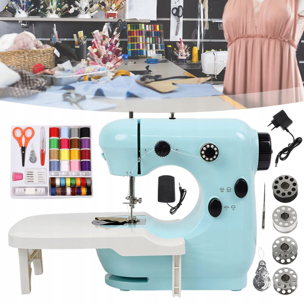 COMPACT SEWING MACHINE WITH ADJUSTABLE SPEED AND THREAD WINDING FUNCTION Brand no brand
