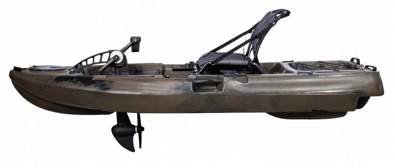 COMPACT STABLE COMFORTABLE PEDAL FISH 8 FISHING KAYAK WITH FOOT DRIVE Brand Scorpio Kayak
