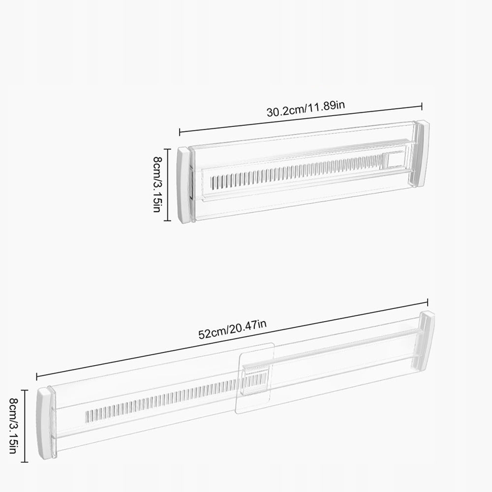 COMPARTMENT ADJUSTABLE HIGH QUALITY FOR DRAWER ORGANIZER SEPARATOR 10PCS Manufacturer code SSAWr