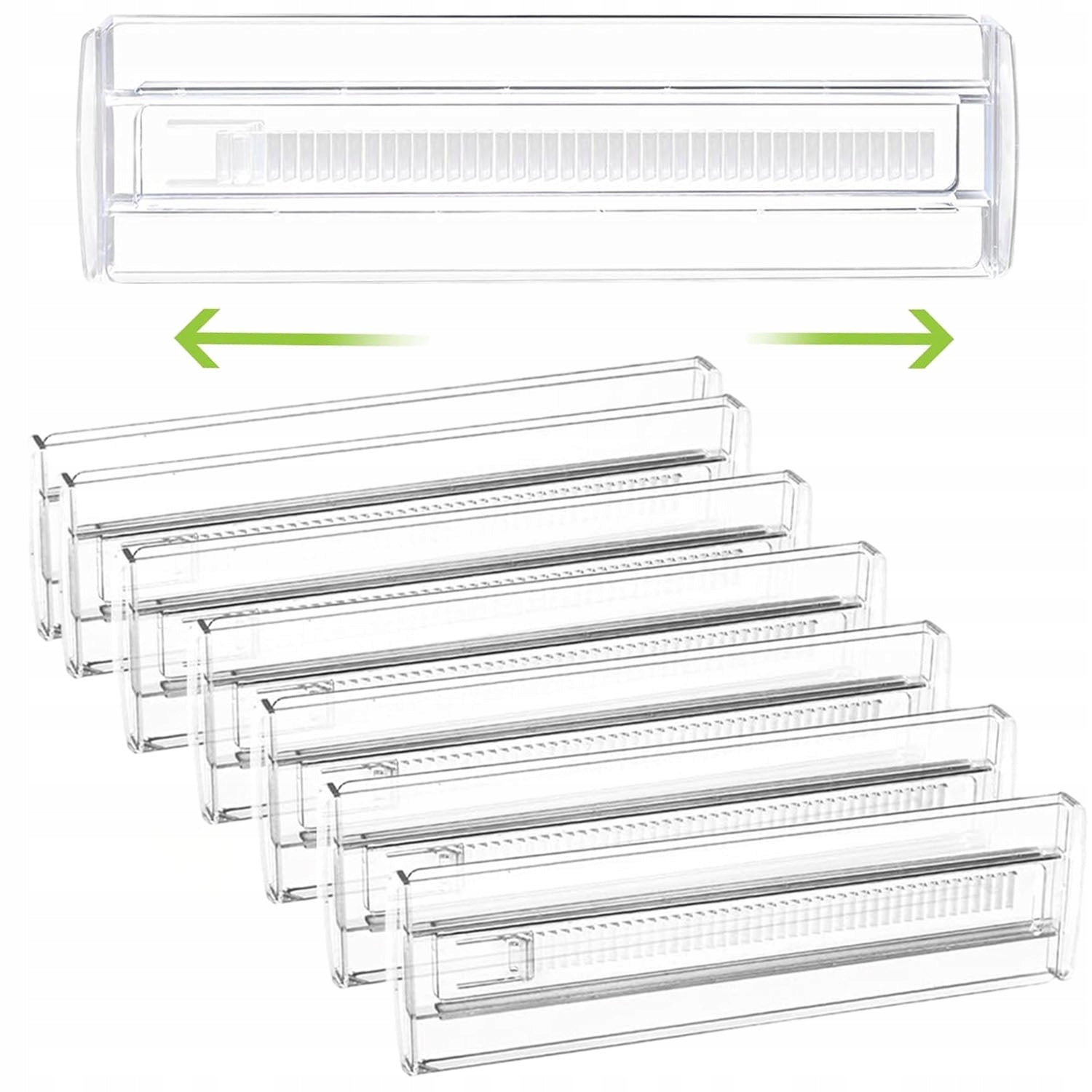 COMPARTMENT ADJUSTABLE HIGH QUALITY FOR DRAWER ORGANIZER SEPARATOR 10PCS